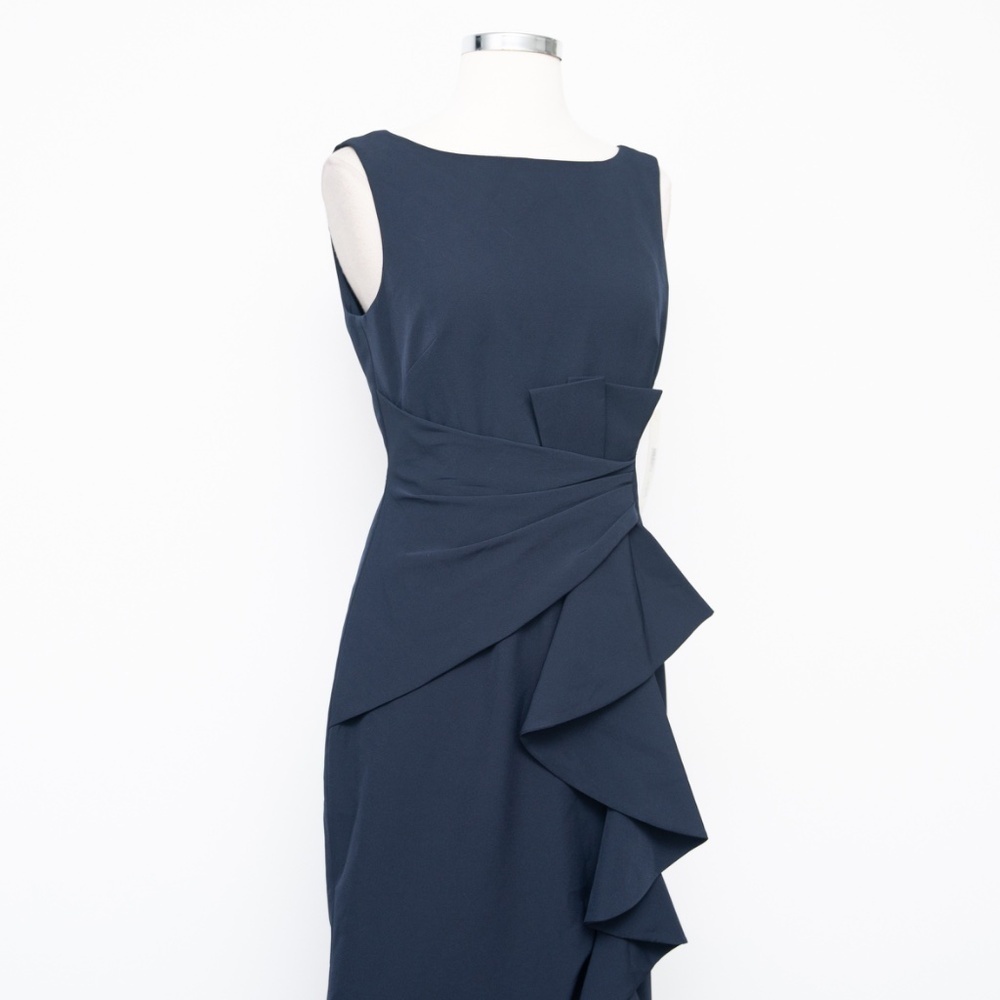 Eliza J. Ruffle Front Gown. - Picture 10 of 15